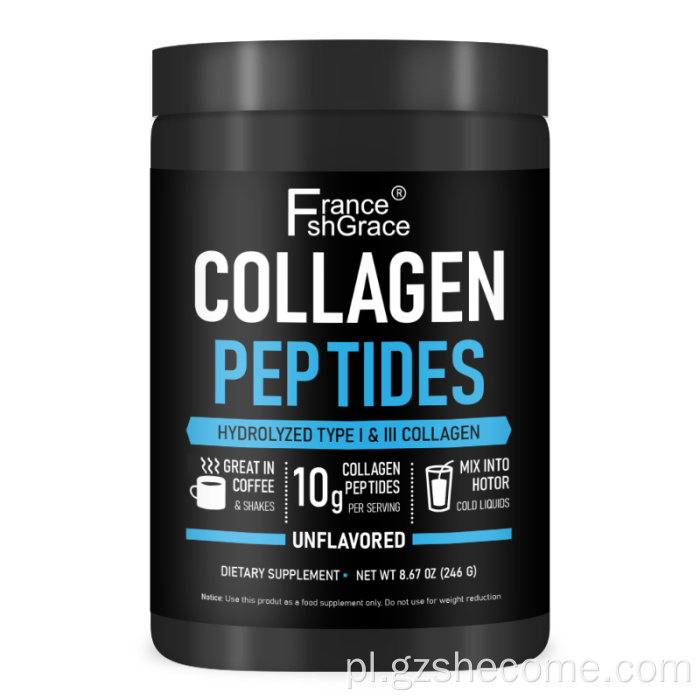 peptydy kolagenowe wybielanie zhydrolizowane peptydy kolagenowe